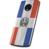 Dominican Republic Flag Faded Moto G6 Skin