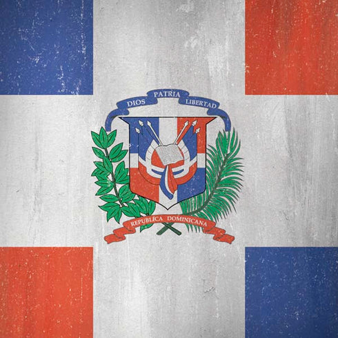 Dominican Republic Flag Faded Moto G6 Skin