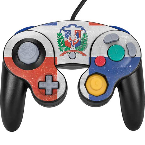 Dominican Republic Flag Faded Nintendo Skins