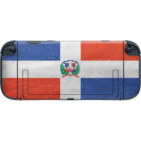 Dominican Republic Flag Faded Nintendo Switch 2 (2025) with Joy-Con Skin