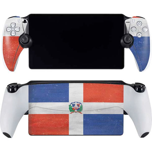 Dominican Republic Flag Faded PlayStation PS5 Skins