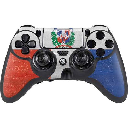 Dominican Republic Flag Faded PlayStation PS4 Skins
