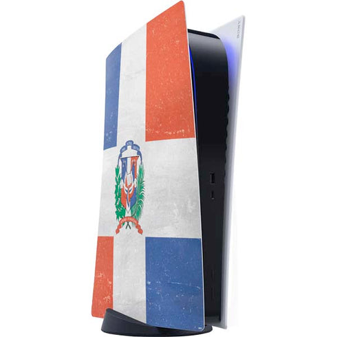 Dominican Republic Flag Faded PlayStation PS5 Skins