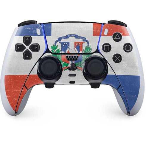 Dominican Republic Flag Faded PlayStation PS5 Skins