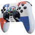 Dominican Republic Flag Faded PS5 DualSense Edge Pro Controller Skin