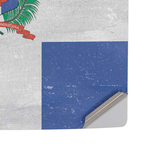 Dominican Republic Flag Faded PS5 Pro Disk Console Skin