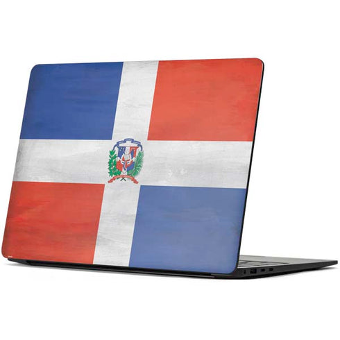 Dominican Republic Flag Faded Surface Laptop 7 15in Skin