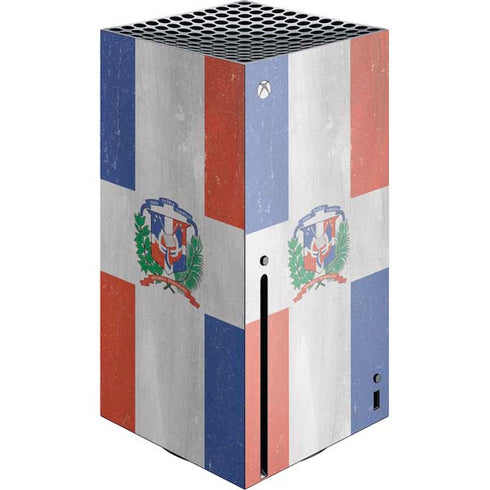 Dominican Republic Flag Faded Xbox Series X Skins