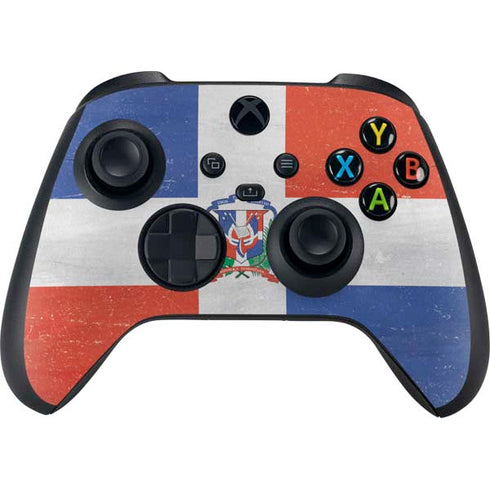 Dominican Republic Flag Faded Xbox Series X Skins