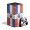 Dominican Republic Flag Faded XBox Series X Digital Edition Bundle Skin