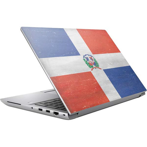 Dominican Republic Flag Faded HP ZBook Fury 16 G10 Skin