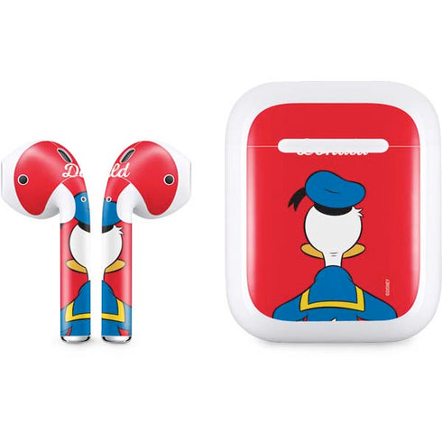 Disney Friends Donald Duck Backwards Apple AirPods Skin