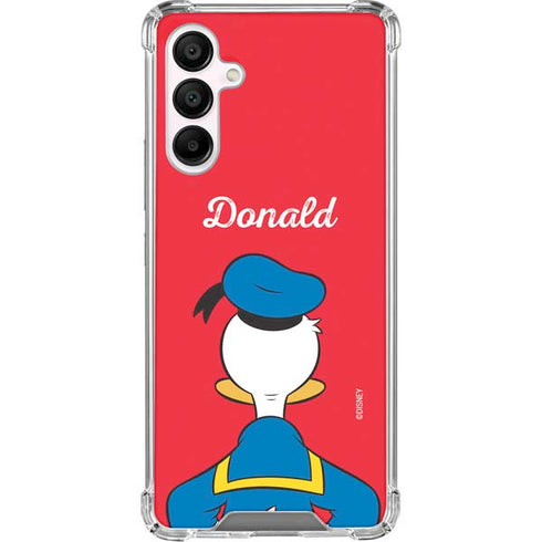 Disney Friends Donald Duck Backwards Galaxy A16 5G Clear Case
