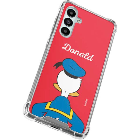 Disney Friends Donald Duck Backwards Galaxy A16 5G Clear Case