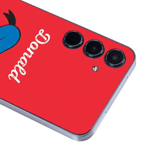 Disney Friends Donald Duck Backwards Galaxy A36 5G Skin