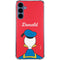 Disney Friends Donald Duck Backwards Galaxy A55 5G Clear Case