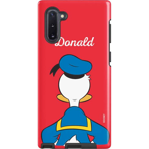 Disney Friends Donald Duck Backwards Galaxy Cases