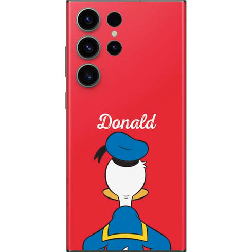 Disney Friends Donald Duck Backwards Galaxy Skins