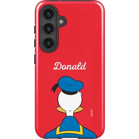 Disney Friends Donald Duck Backwards Galaxy S25 Impact Case