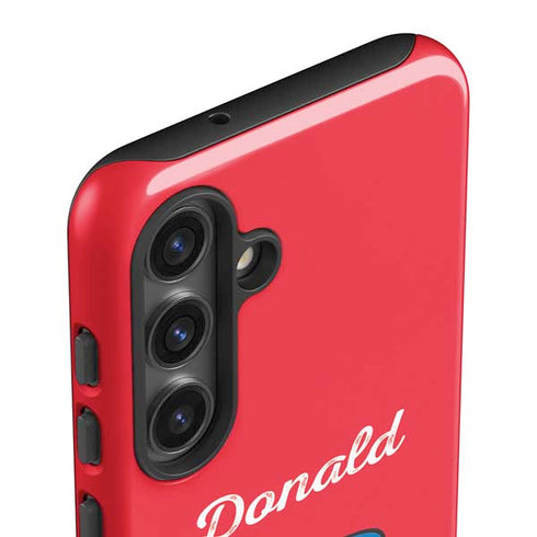 Disney Friends Donald Duck Backwards Galaxy S25 Impact Case