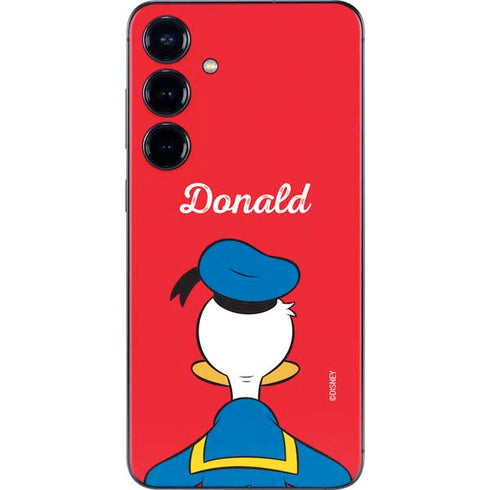 Disney Friends Donald Duck Backwards Galaxy S24 Plus Skin