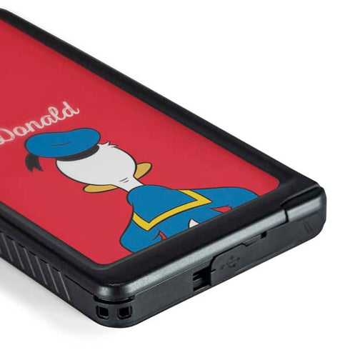Disney Friends Donald Duck Backwards Galaxy S24 Ultra Waterproof Case