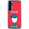 Disney Friends Donald Duck Backwards Galaxy S25 Clear Case