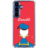 Disney Friends Donald Duck Backwards Galaxy S25 Clear Case