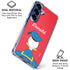 Disney Friends Donald Duck Backwards Galaxy S25 Clear Case