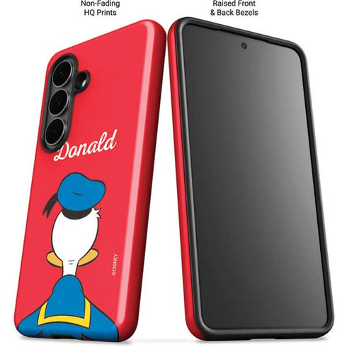 Disney Friends Donald Duck Backwards Galaxy S26 Impact Case