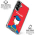 Disney Friends Donald Duck Backwards Galaxy S26 Plus Clear Case