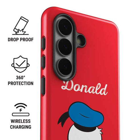 Disney Friends Donald Duck Backwards Galaxy S26 Plus Impact Case