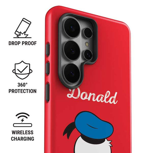 Disney Friends Donald Duck Backwards Galaxy S26 Ultra Impact Case