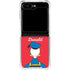 Disney Friends Donald Duck Backwards Galaxy Z Flip6 Clear Case