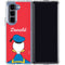 Disney Friends Donald Duck Backwards Galaxy Z Fold5 5G Clear Case