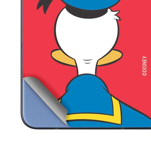 Disney Friends Donald Duck Backwards Galaxy Z Fold5 5G Skin