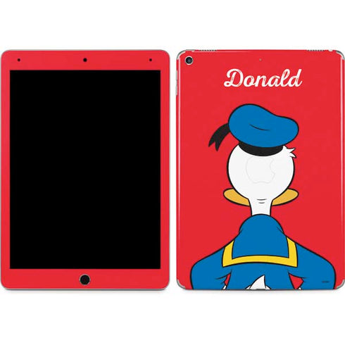 Disney Friends Donald Duck Backwards iPad Skins