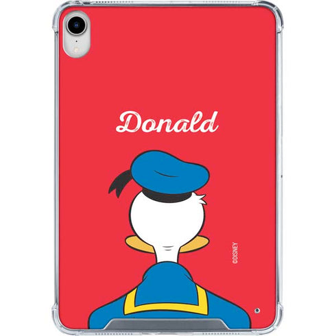 Disney Friends Donald Duck Backwards iPad 11th Gen (2025) Clear Case