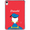 Disney Friends Donald Duck Backwards iPad 11th Gen (2025) Clear Case