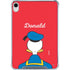 Disney Friends Donald Duck Backwards iPad 11th Gen (2025) Clear Case