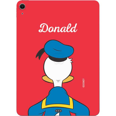 Disney Friends Donald Duck Backwards Apple iPad Air Skin