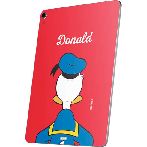 Disney Friends Donald Duck Backwards Apple iPad Air Skin