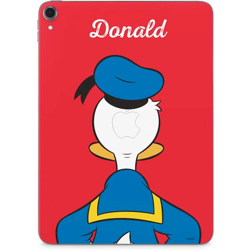 Disney Friends Donald Duck Backwards Apple iPad Pro Skin