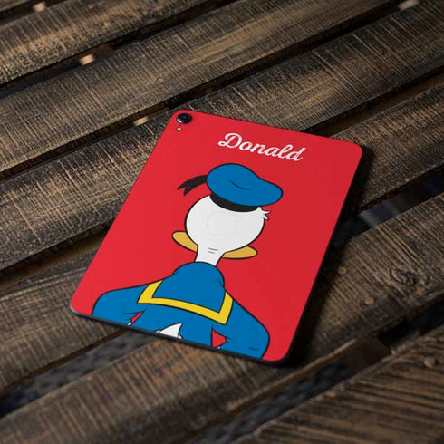 Disney Friends Donald Duck Backwards Apple iPad Pro Skin