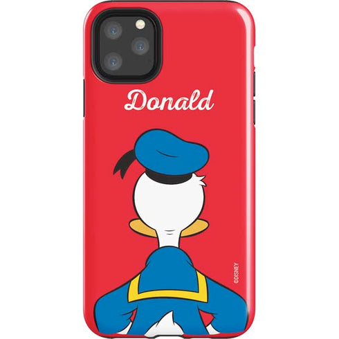 Disney Friends Donald Duck Backwards iPhone Cases
