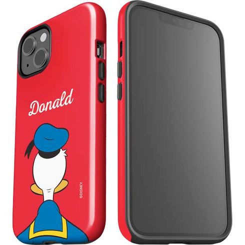 Disney Friends Donald Duck Backwards iPhone 15 Impact Case
