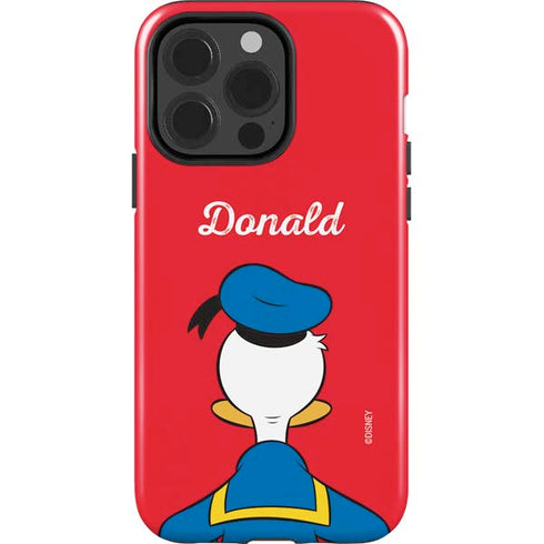 Disney Friends Donald Duck Backwards iPhone 15 Pro Impact Case