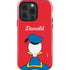 Disney Friends Donald Duck Backwards iPhone 15 Pro Impact Case