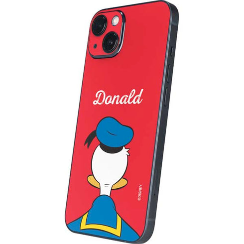 Disney Friends Donald Duck Backwards iPhone 15 Skin