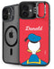 Disney Friends Donald Duck Backwards iPhone 16 Kickstand Case